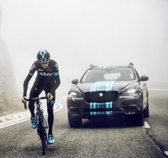 Jaguar F-Pace – prototípus a Tour de France kísérőautója