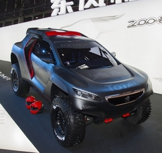 Peugeot 2008 DKR – 340 lóerős, ikerturbós dízelmotorral